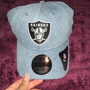Light Wash Denim Raiders New Era Cap!